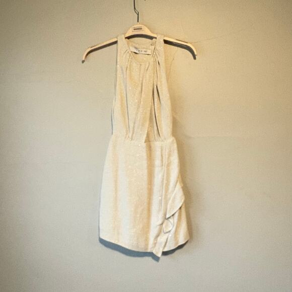 Iro Yasmina Cutout Mini Dress Size 36 or US Size 4 - Picture 7 of 12